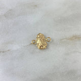 Herraje Virgen de Guadalupe Silueta 0.3gr / 1.2cm / Oro Amarillo
