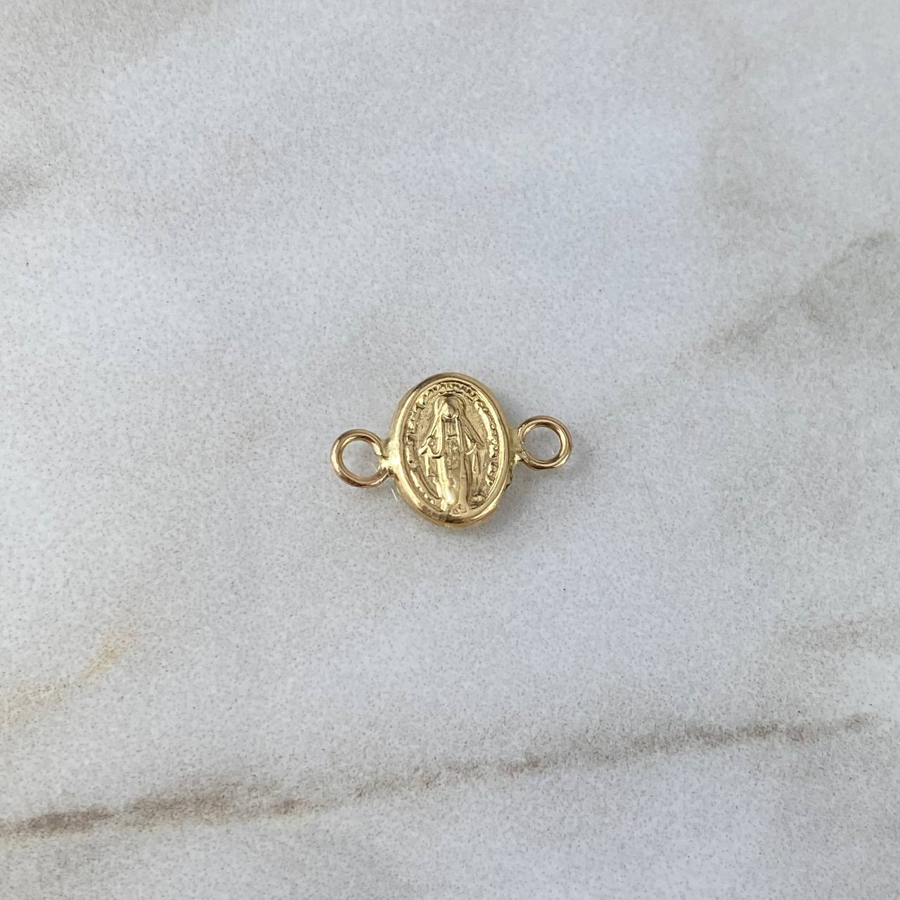 Herraje Virgen Milagrosa 0.4gr / 1.4cm / Oro Amarillo
