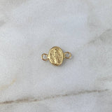 Herraje Virgen Milagrosa 0.4gr / 1.4cm / Oro Amarillo