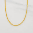 Cadena Franco 2.75g / 60cm / 1.5mm Oro Amarillo 18K