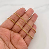 Cadena Franco 2.75g / 60cm / 1.5mm Oro Amarillo 18K