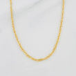Cadena Singapur 0.95g / 45cm / 1.67mm Oro Amarillo 18K