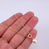 Cadena Aro Seguido Circulo 2.5g / 45cm / 1.1mm Plata Vermeil 925