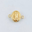 Herraje Virgen Guadalupe 0.4 g / 1.5 cm Oro Amarillo 18K