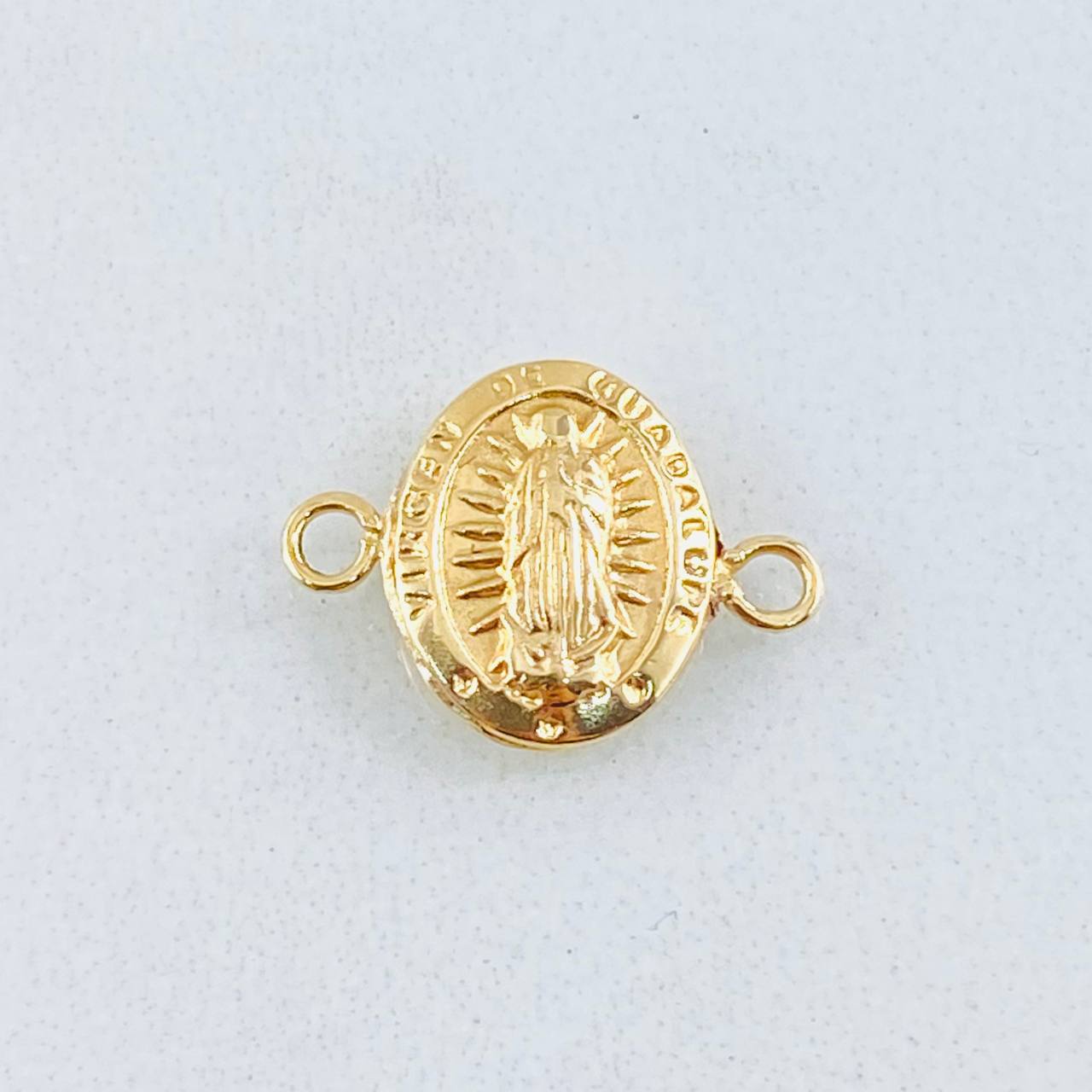 Herraje Virgen Guadalupe 0.35gr / 1.3cm Oro Amarillo
