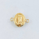 Herraje Virgen Guadalupe 0.35gr / 1.3cm Oro Amarillo