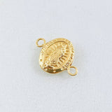 Herraje Virgen Guadalupe 0.35gr / 1.3cm Oro Amarillo