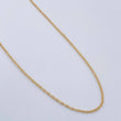 Cadena Aro Seguido 1.35gr / 45.5cm / 0.9mm Oro Amarillo +3 18K $