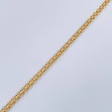 Pulso Chino 1.85gr / 18cm / 2mm Oro Amarillo +1 18K $