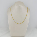 Cadena Singapur 1.9 g / 59.5 cm / 1.8 mm Oro Amarillo 18K