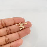 Dije Letra M 1.3 g / 2 cm Oro Amarillo 18K