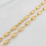 Cadena Rustica Corona 10.3 g / 61 cm / 5.4 mm Oro Amarillo 18K