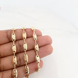 Cadena Rustica Corona 10.4 g / 62 cm / 5.4 mm Oro Amarillo 18K