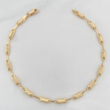 Pulso Rustico Tornillo 2.7 g / 21 cm / 3.7 mm Oro Amarillo 18K