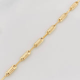 Pulso Rustico Tornillo 2.7 g / 21 cm / 3.7 mm Oro Amarillo 18K
