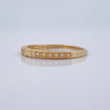 Anillo Argolla Churumbela 1.45gr / T6 / Oro Amarillo 18K $