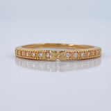 Anillo Argolla Churumbela 1.45gr / T6 / Oro Amarillo 18K $