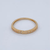 Anillo Argolla Churumbela 1.45gr / T6 / Oro Amarillo 18K $