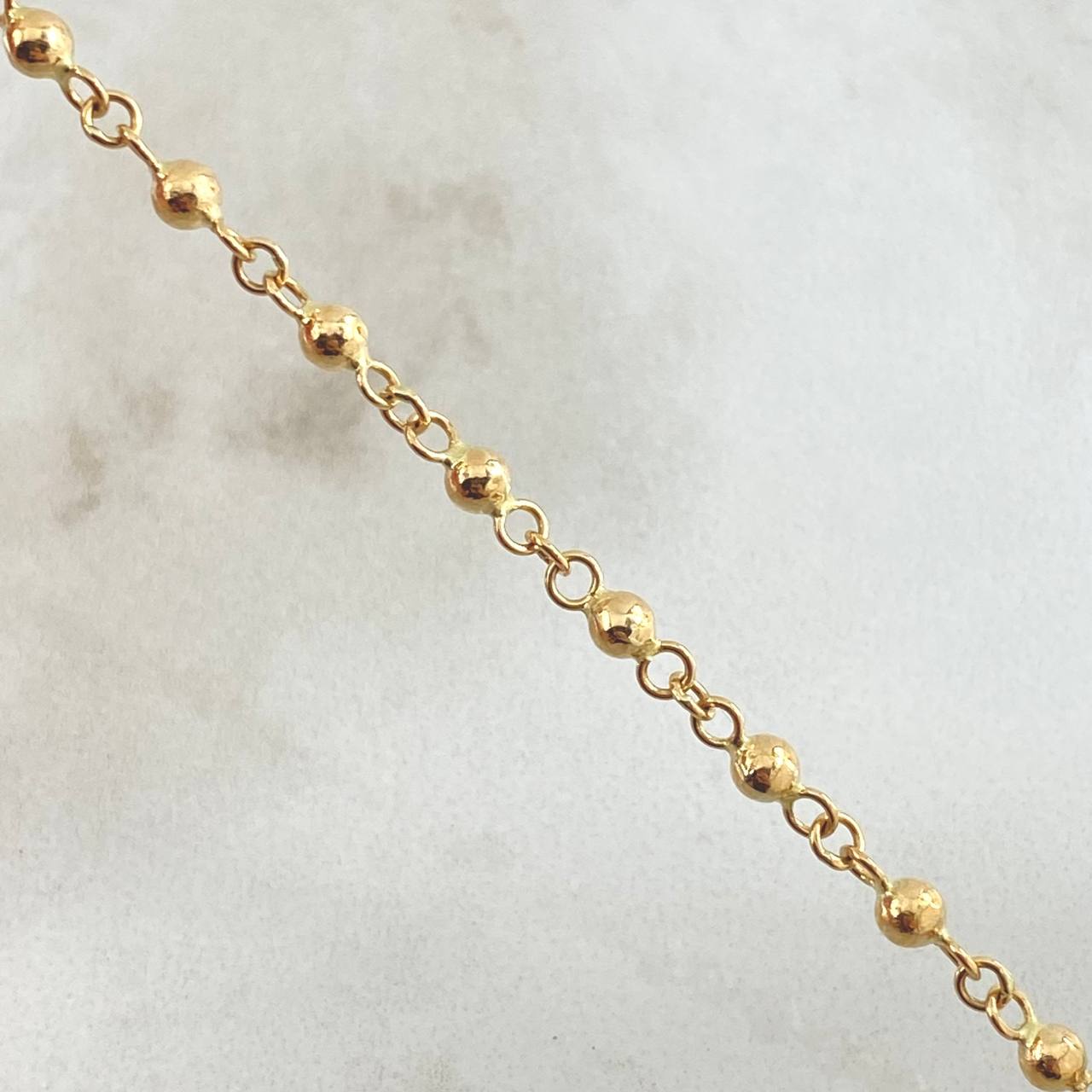 Pulso Tipo Militar 2.65gr / 20cm / Oro 18K