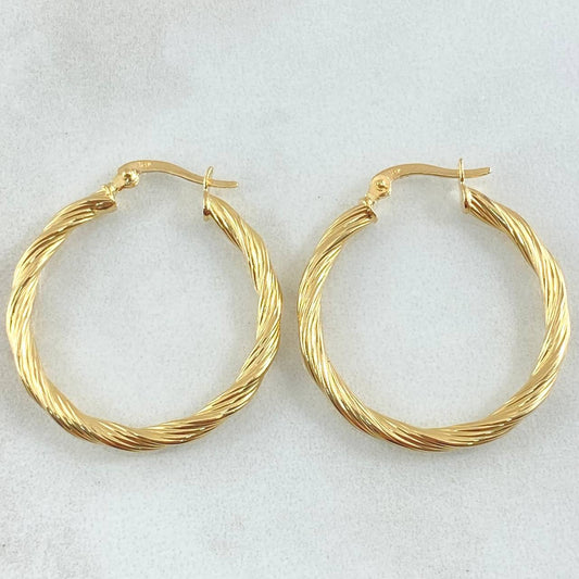 Candongas Sofi 2.85gr / 3cm / Oro 18K
