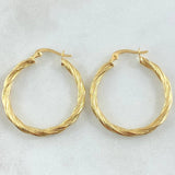 Candongas Sofi 2.85gr / 3cm / Oro 18K