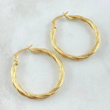 Candongas Sofi 2.55gr / 3cm / Oro 18K