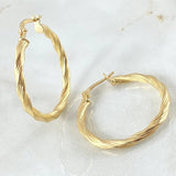 Candongas Sofi 2.55gr / 3cm / Oro 18K
