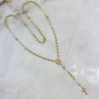 Rosario Virgen Milagrosa GC 7.1gr / 55cm / 3-4mm Oro AmarilloႣ
