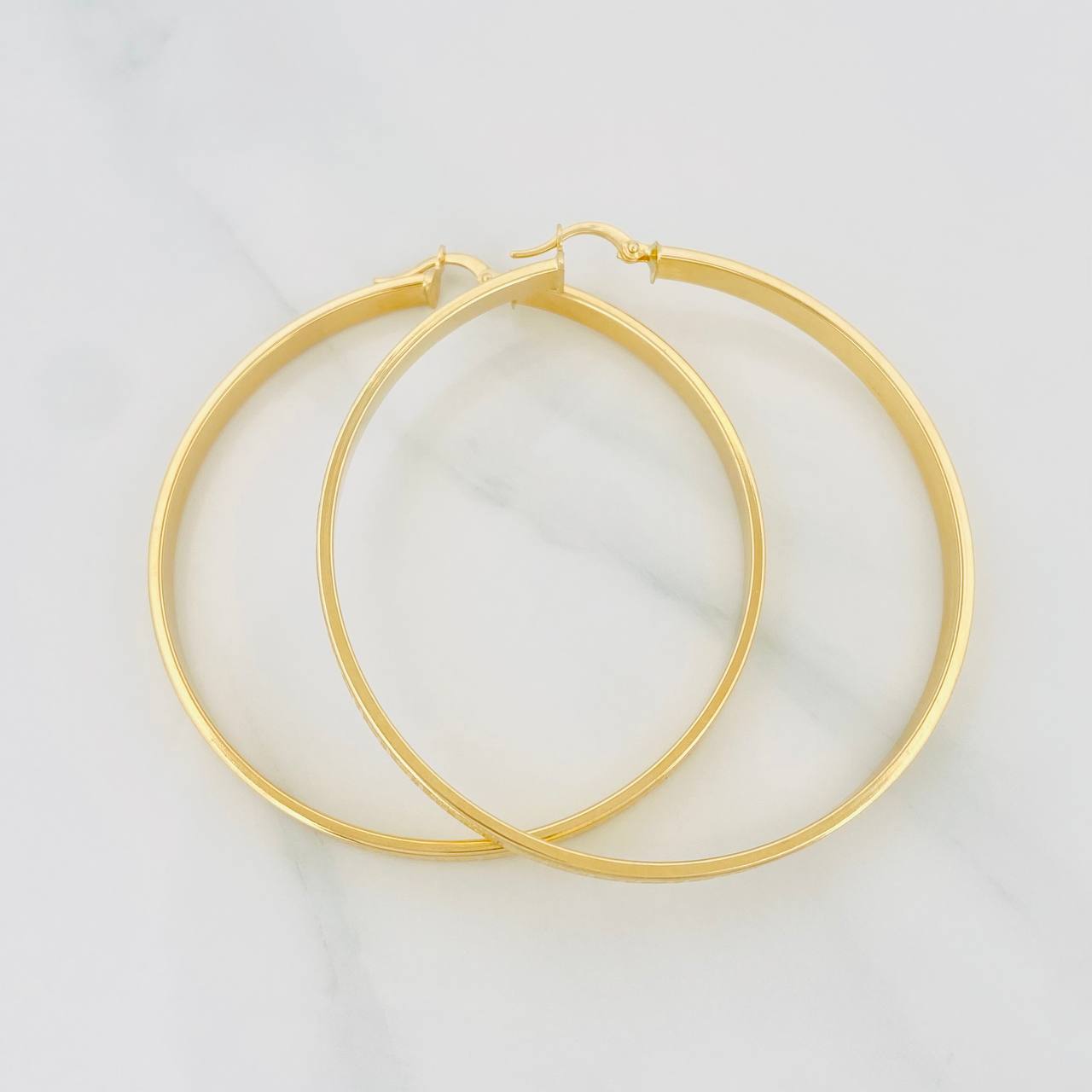 Candongas Tribal 7.45g / 6.3cm Oro Amarillo 18K