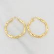 Candongas Kari 2.9g / 3.3cm Oro Amarillo 18K