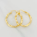 Candongas Kari 2.9g / 3.3cm Oro Amarillo 18K