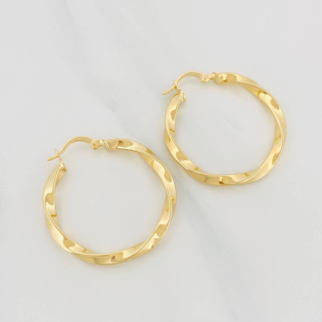 Candongas Kari 2.95g / 3.3cm Oro Amarillo 18K