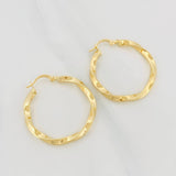 Candongas Kari 2.9g / 3.3cm Oro Amarillo 18K