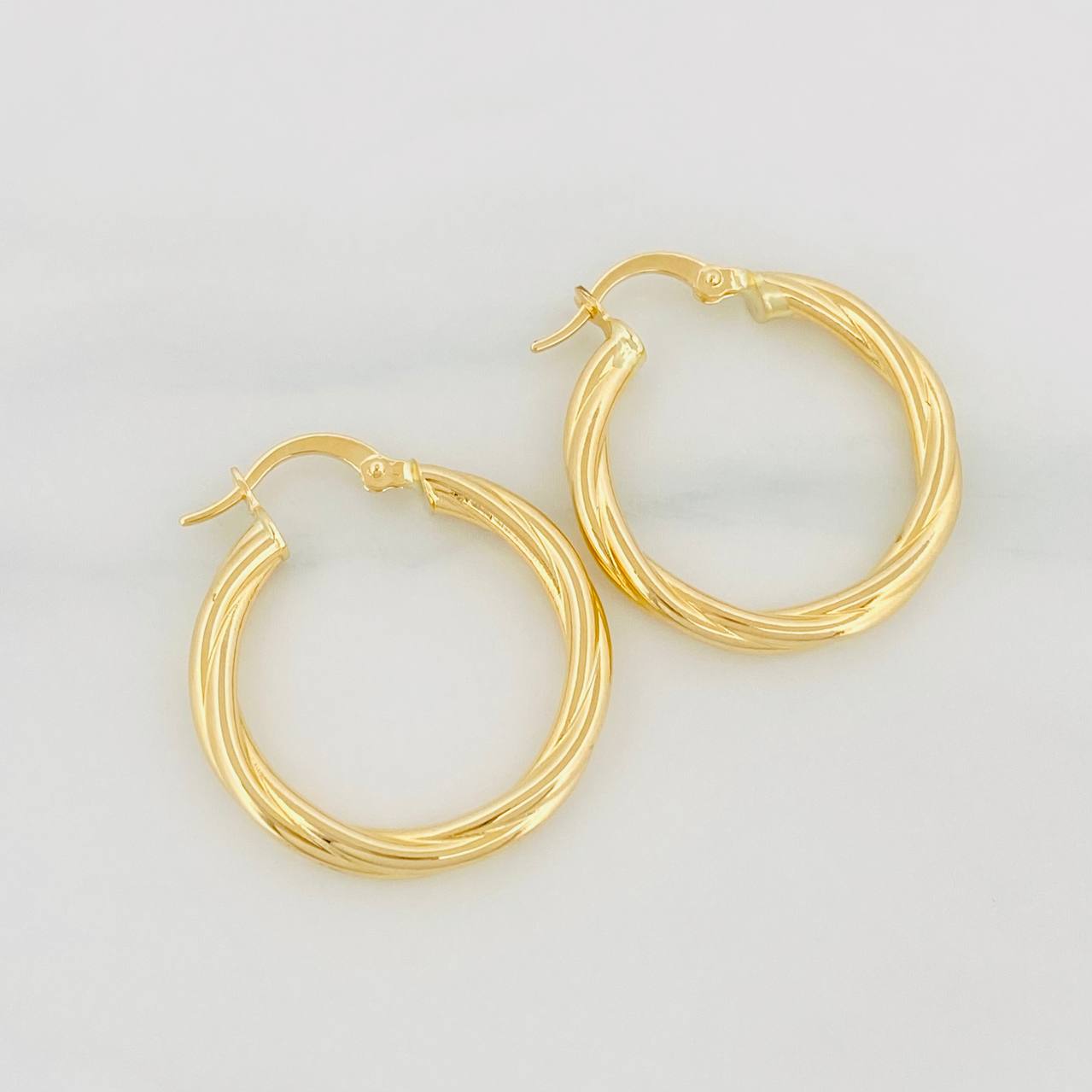 Candongas Mary 2.7g / 2.7cm Oro Amarillo 18K
