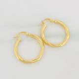 Candongas Mary 2.7g / 2.7cm Oro Amarillo 18K