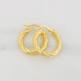 Candongas Mary 2.7g / 2.2cm Oro Amarillo 18K