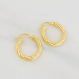 Candongas Mary 2.7g / 2.2cm Oro Amarillo 18K