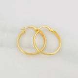Candongas Mary 1.4g / 2.2cm Oro Amarillo 18K