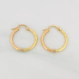 Candongas Adel 1.5g / 2.1cm Tres Oros 18K