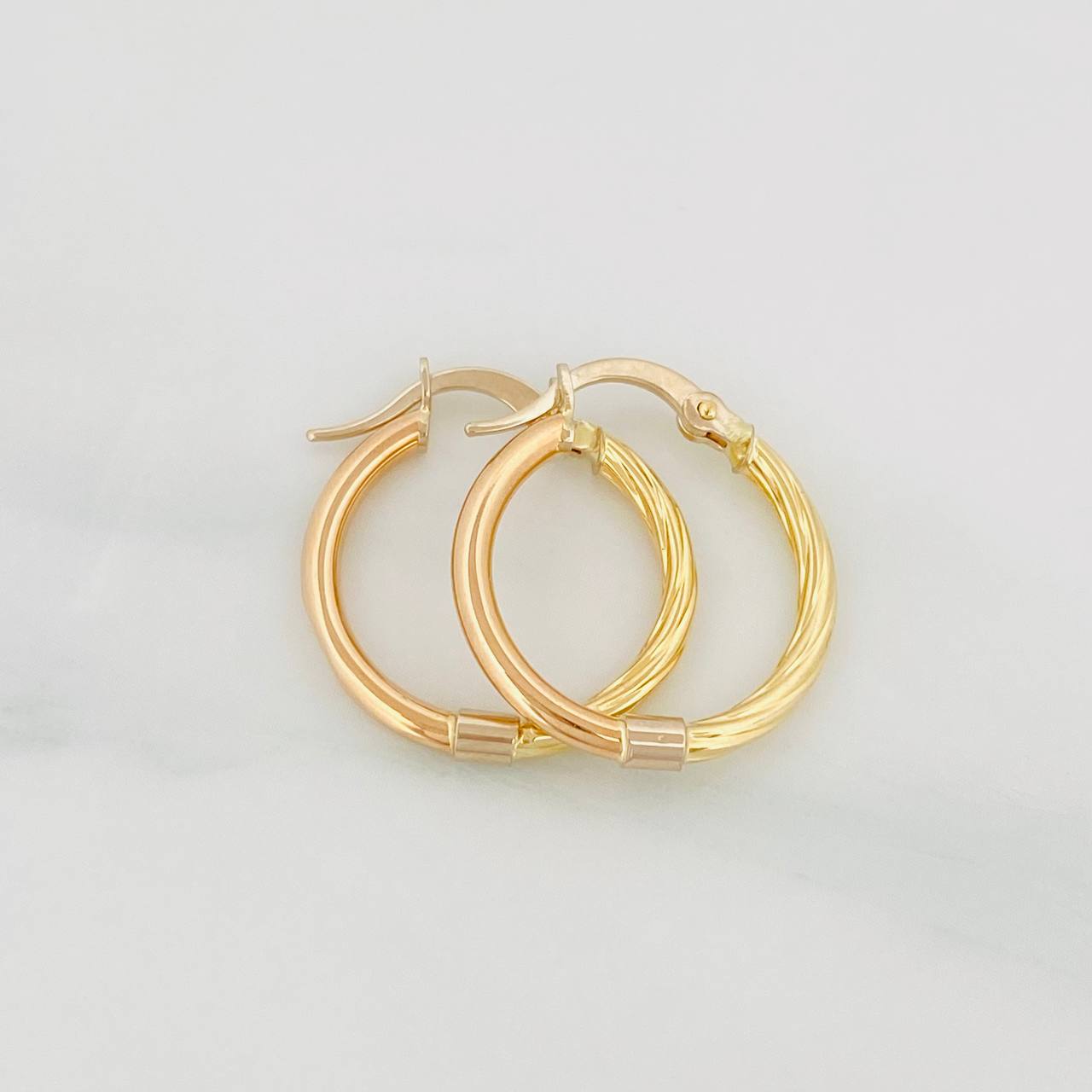 Candongas Adel 1.5g / 2.1cm Tres Oros 18K