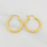 Candongas Fiorella 1.5g / 2.1cm Oro Amarillo 18K