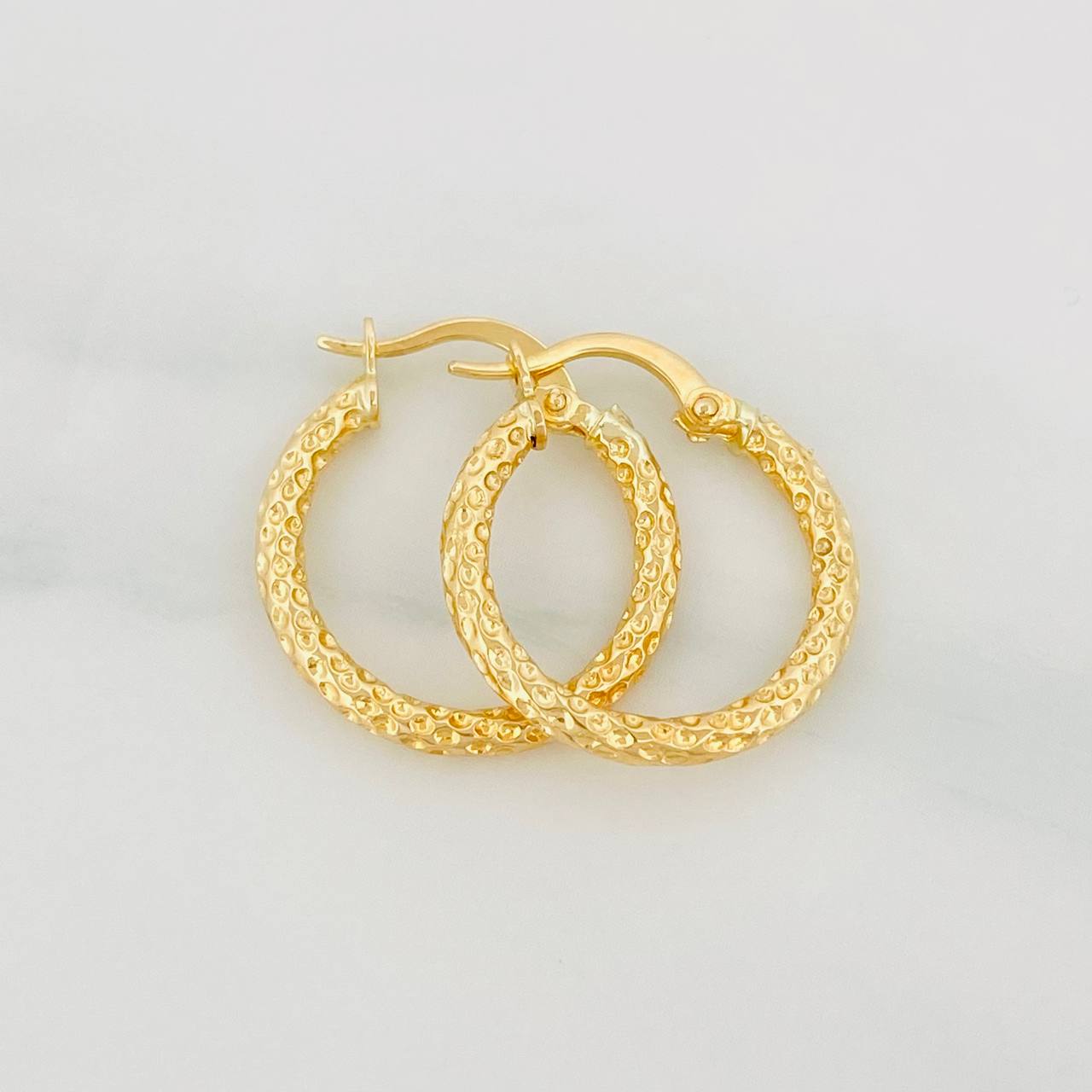 Candongas Fiorella 1.5g / 2.1cm Oro Amarillo 18K