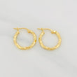 Candongas Gala 1.15g / 1.7cm Oro Amarillo 18K
