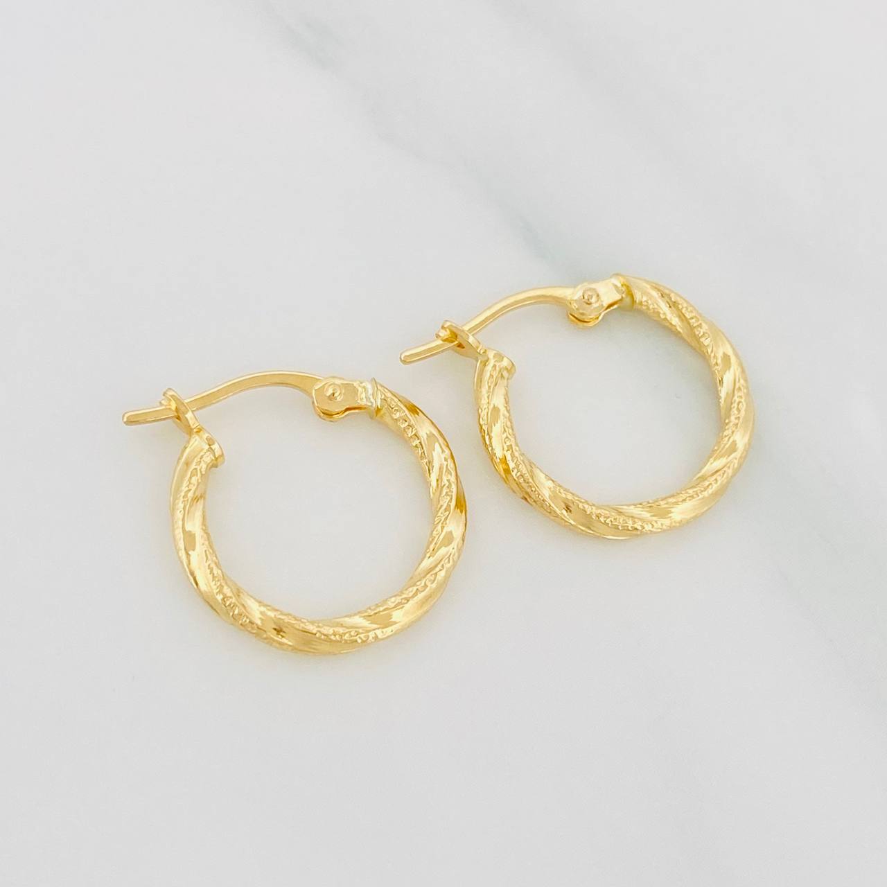 Candongas Gala 1.15g / 1.7cm Oro Amarillo 18K