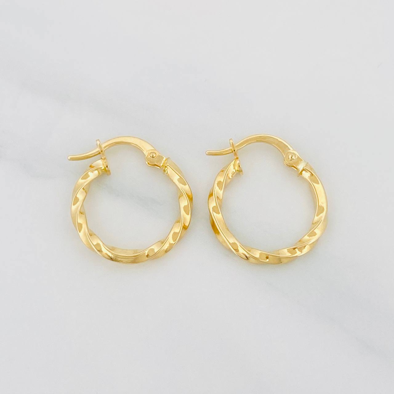 Candongas Kari 1.15g / 1.9cm Oro Amarillo 18K