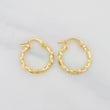 Candongas Kari 1.15g / 1.9cm Oro Amarillo 18K