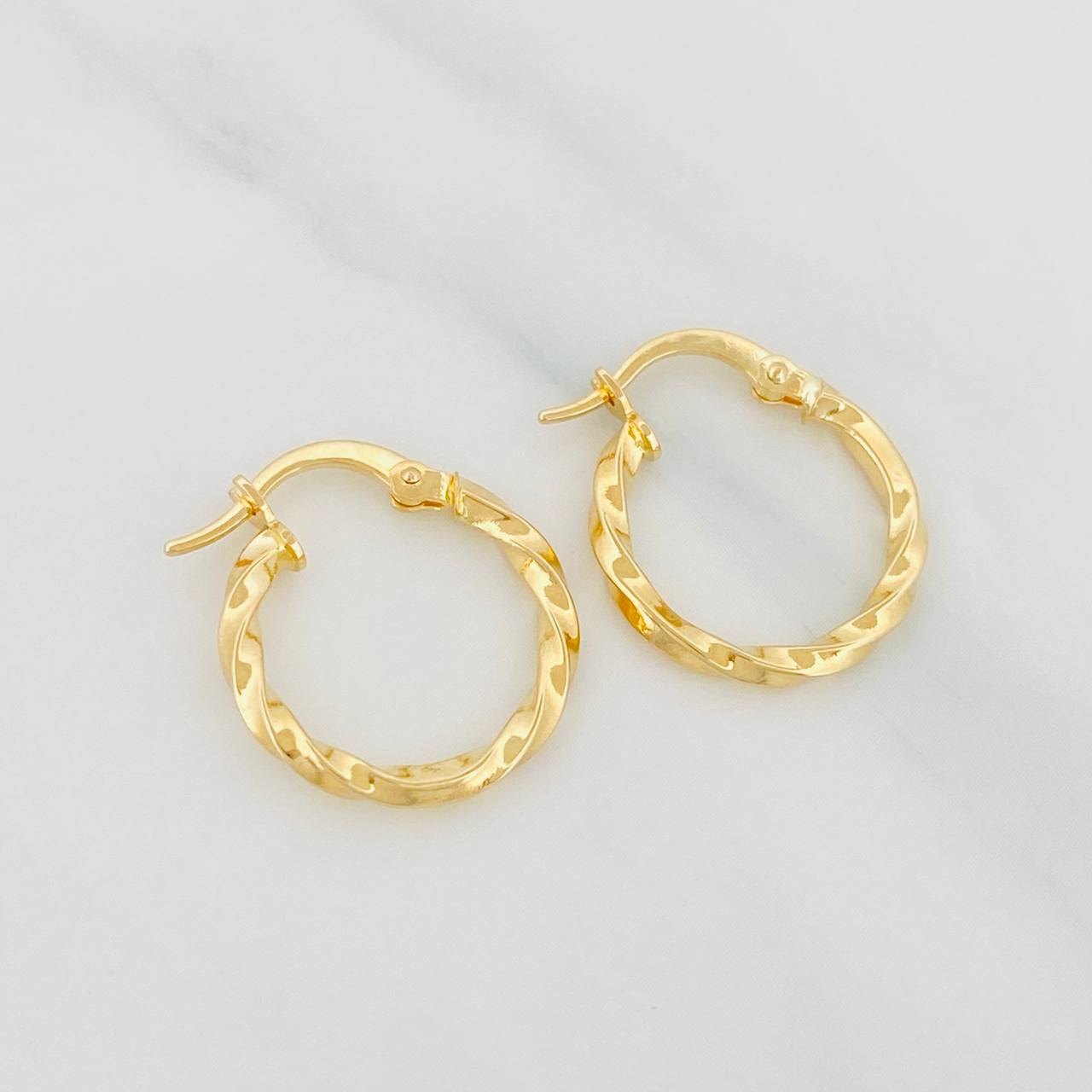 Candongas Kari 1.15g / 1.9cm Oro Amarillo 18K