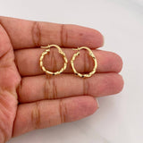 Candongas Kari 1.15g / 1.9cm Oro Amarillo 18K