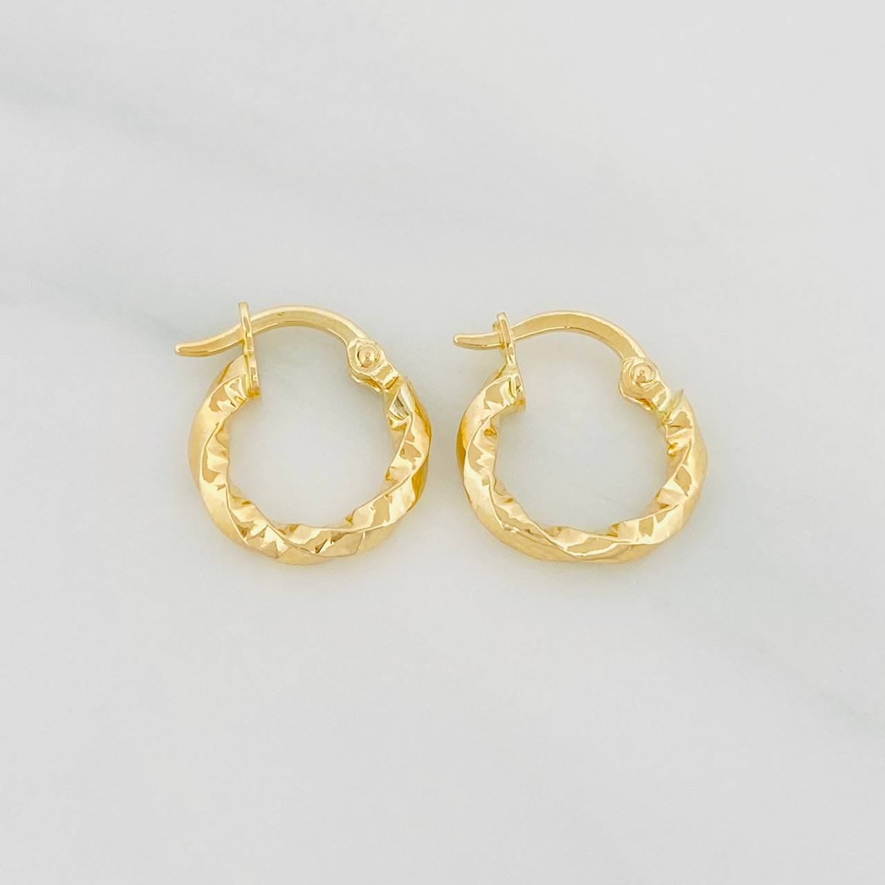 Candongas Carlota 1g / 1.4cm Oro Amarillo 18K