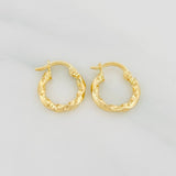 Candongas Carlota 1g / 1.4cm Oro Amarillo 18K